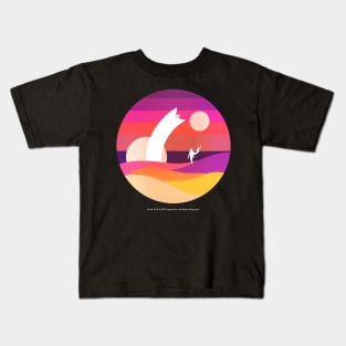 Minimalist Arrakis, Neon Kids T-Shirt